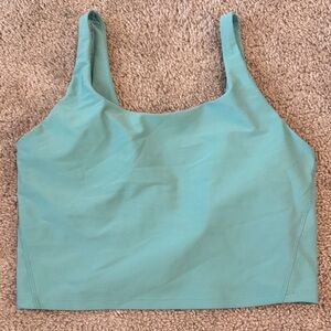 Old Navy Aqua Crop Top